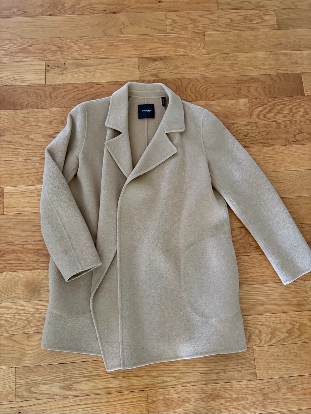 Theory Clairene Wool Cashmere Jacket